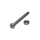 M3 x 80mm Long Pozipan Pan Head Screws Pack of 6